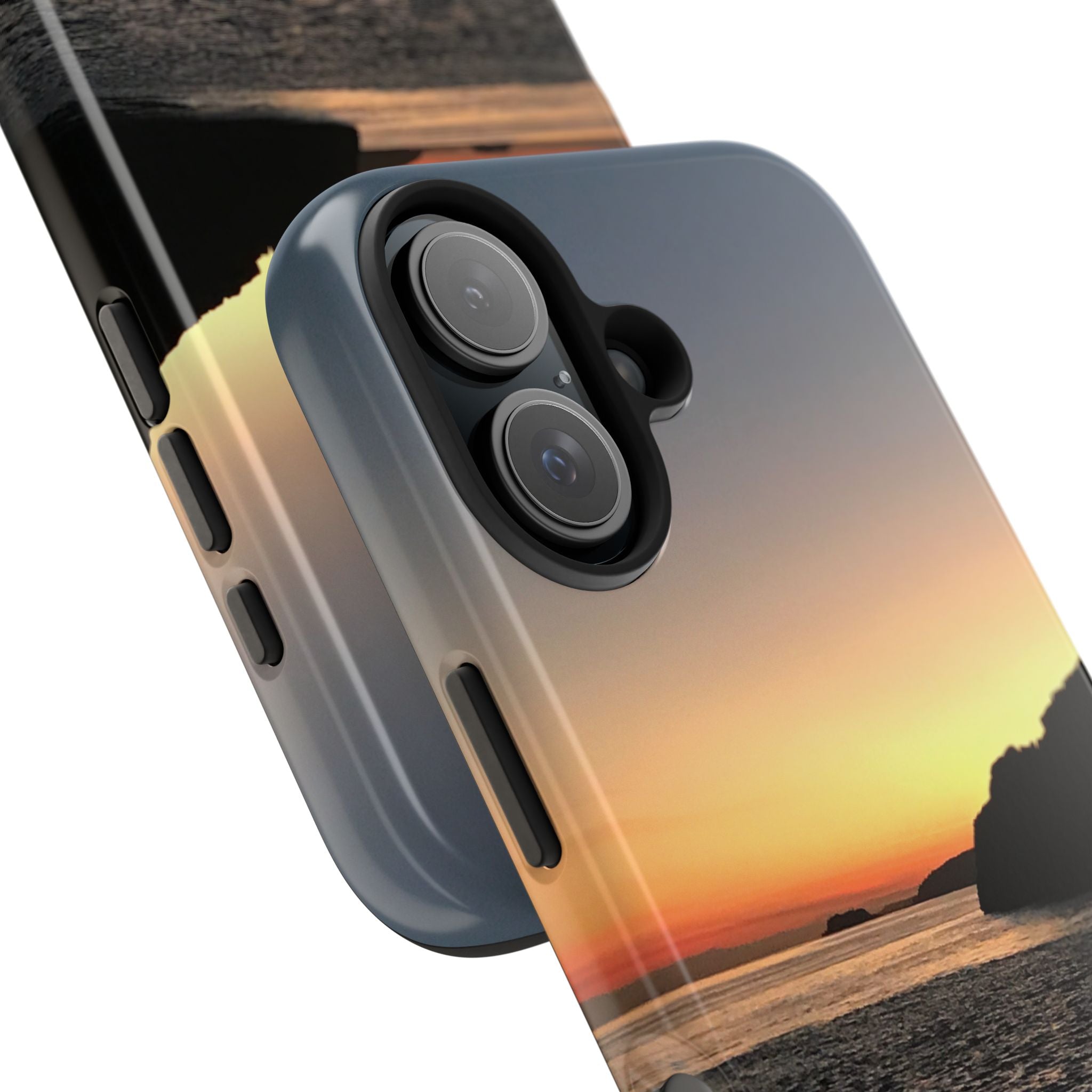 Sunset Ocean Tough Phone Case - Durable Protection for Adventurers