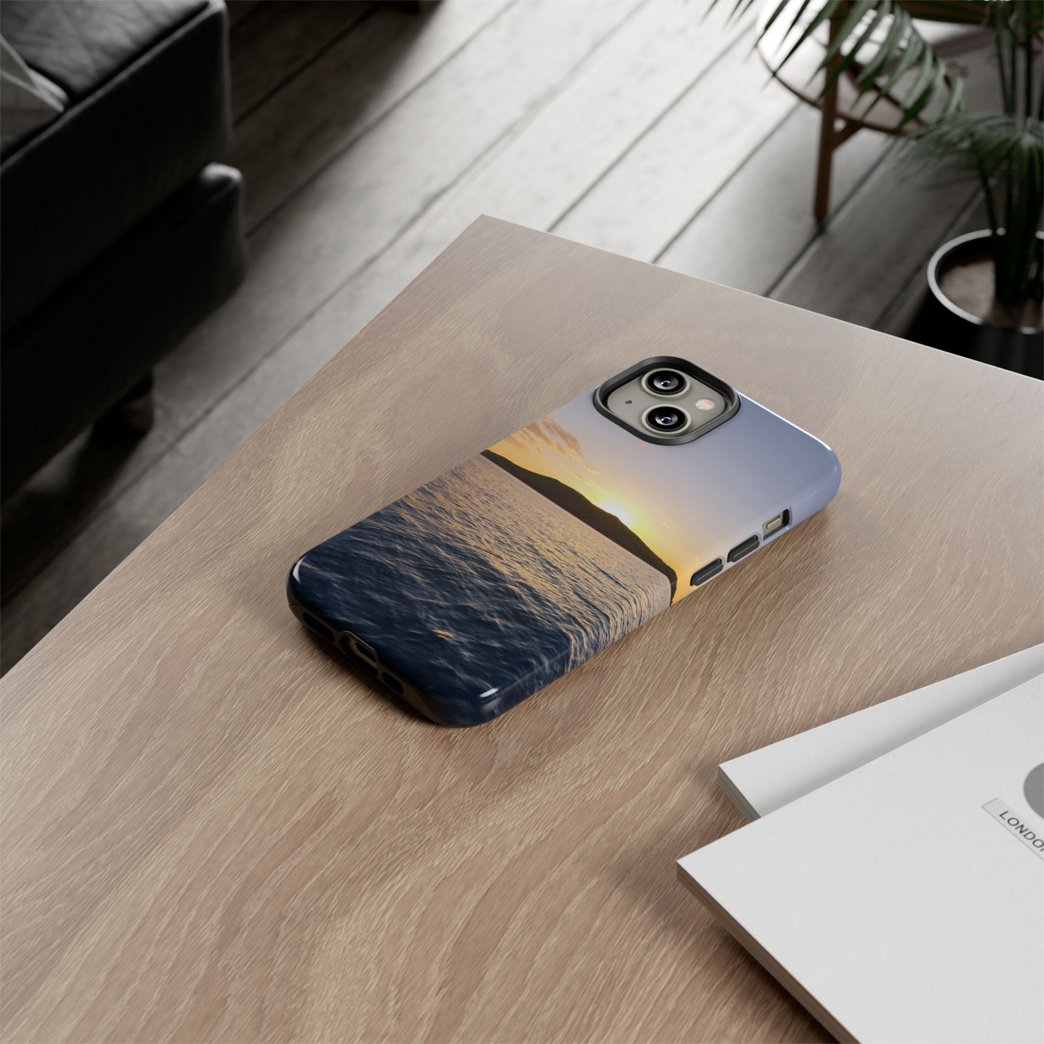 Scenic Phone Case - Tough Cases with Sunrise Design