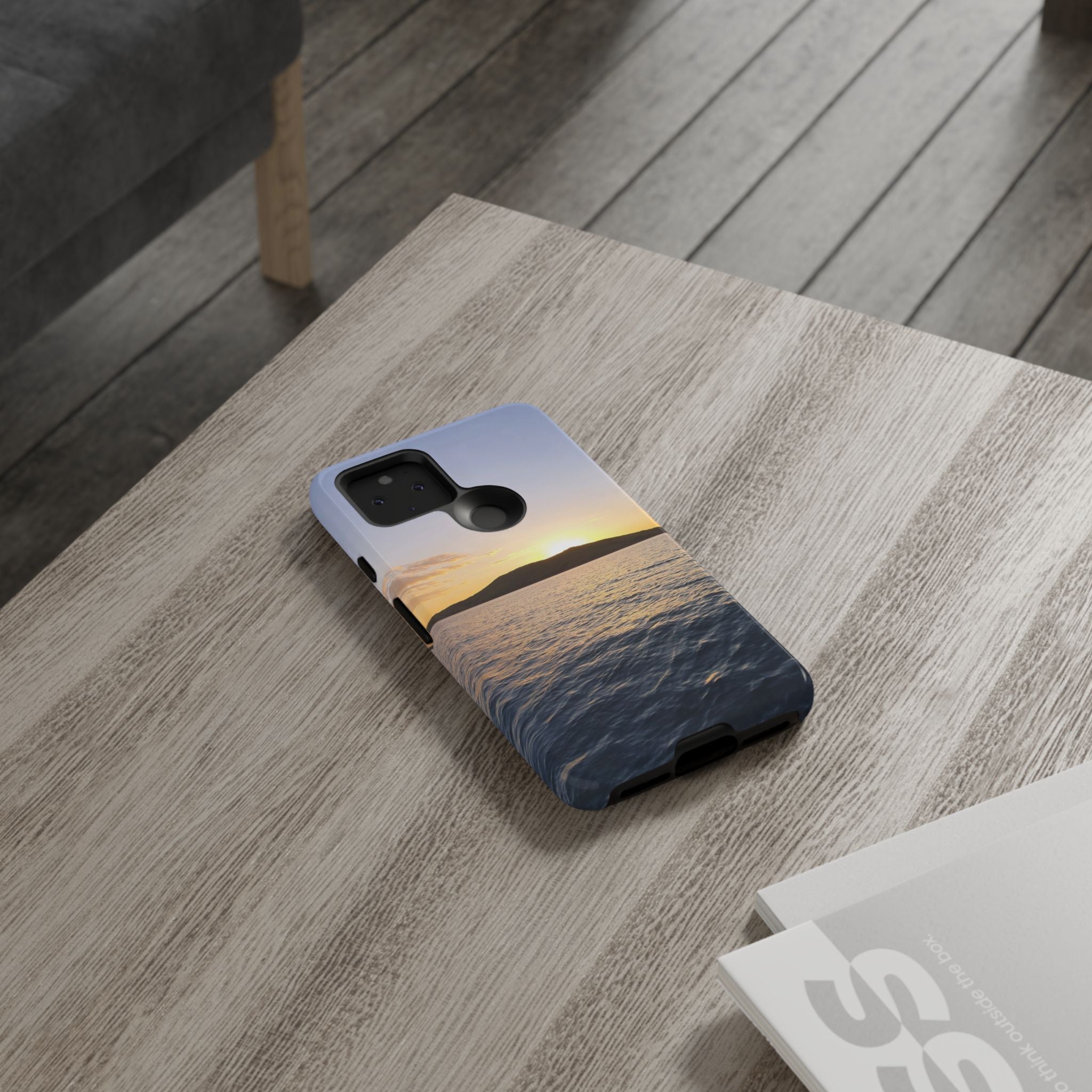 Scenic Phone Case - Tough Cases with Sunrise Design