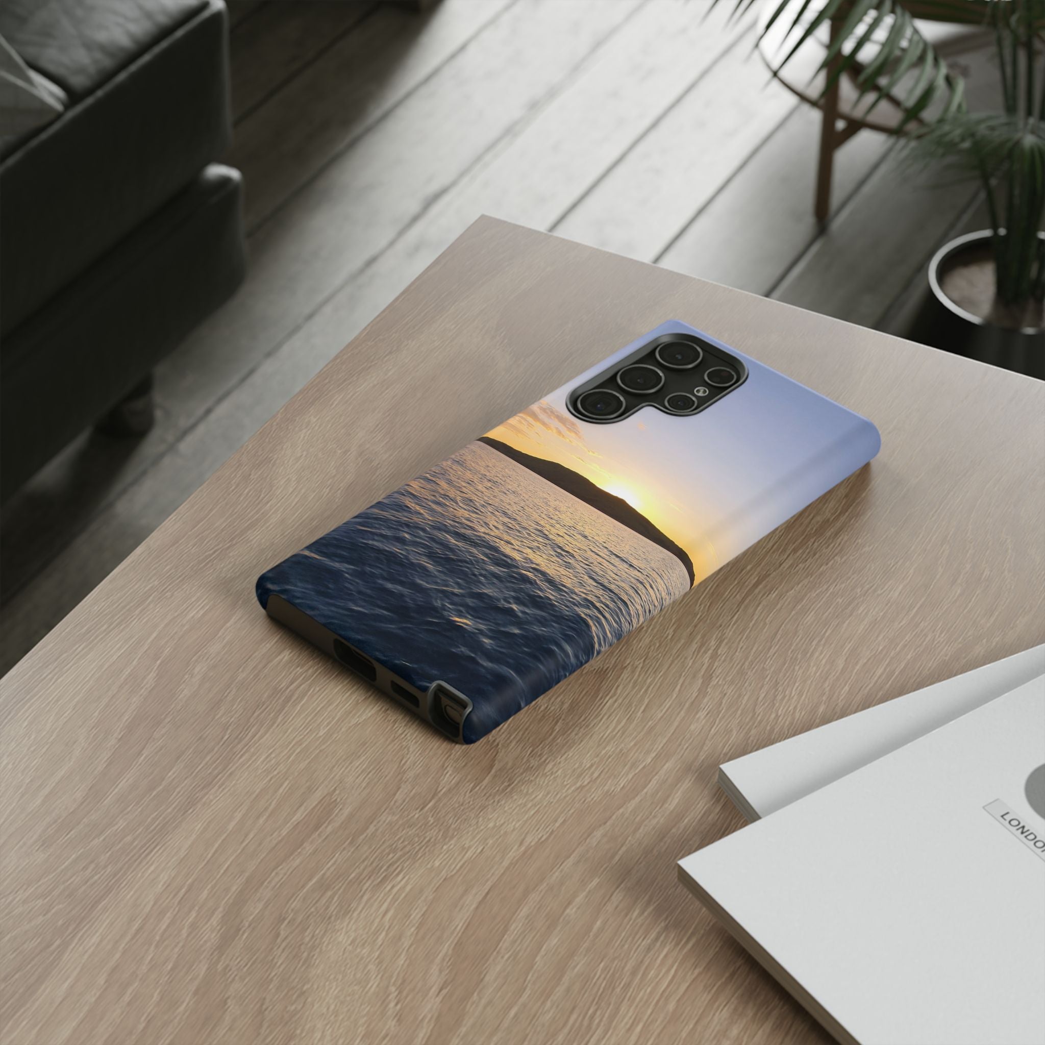 Scenic Phone Case - Tough Cases with Sunrise Design