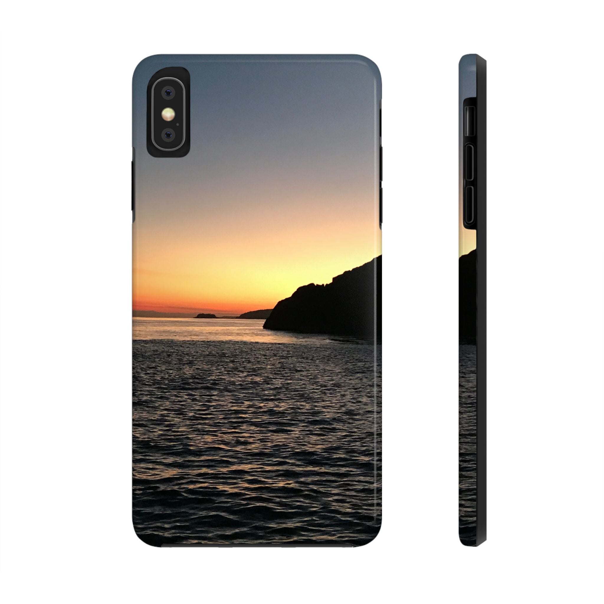 Sunset Ocean Tough Phone Case - Durable Protection for Adventurers