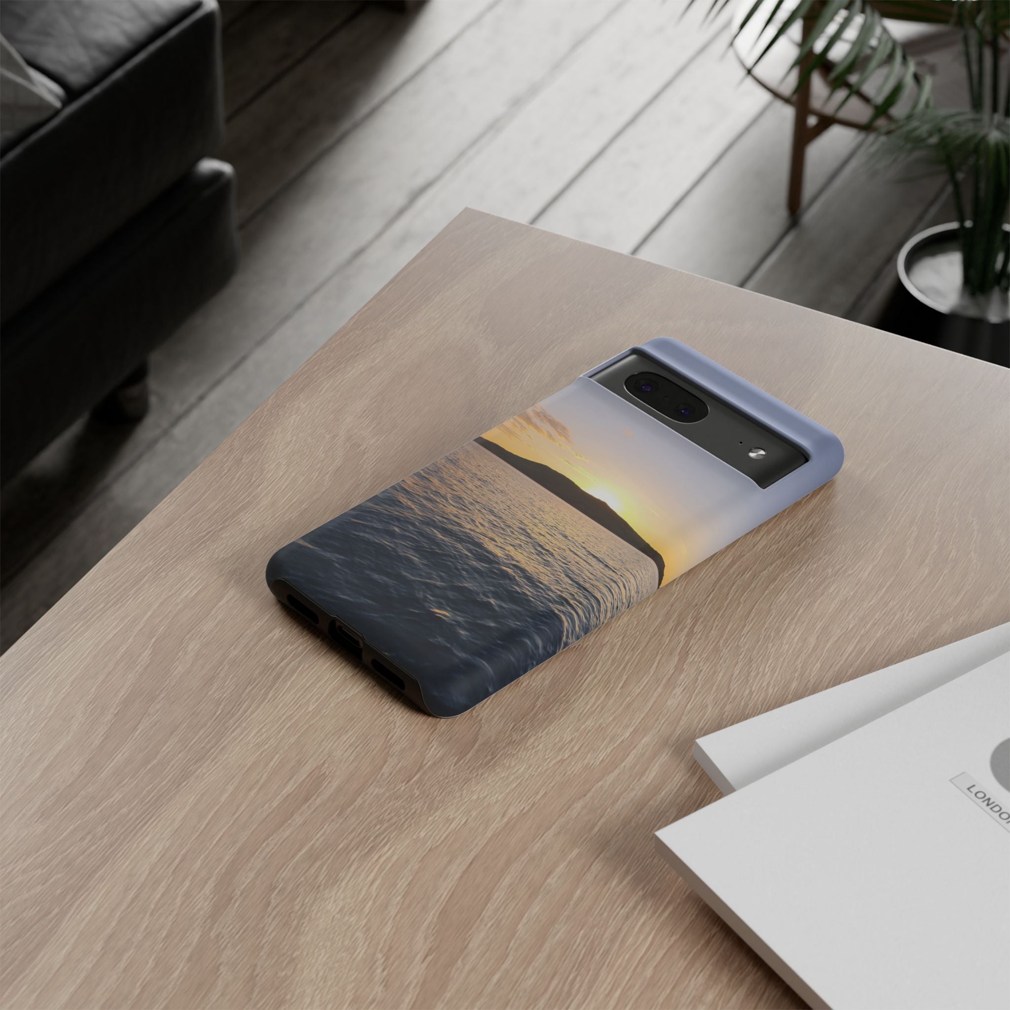 Scenic Phone Case - Tough Cases with Sunrise Design