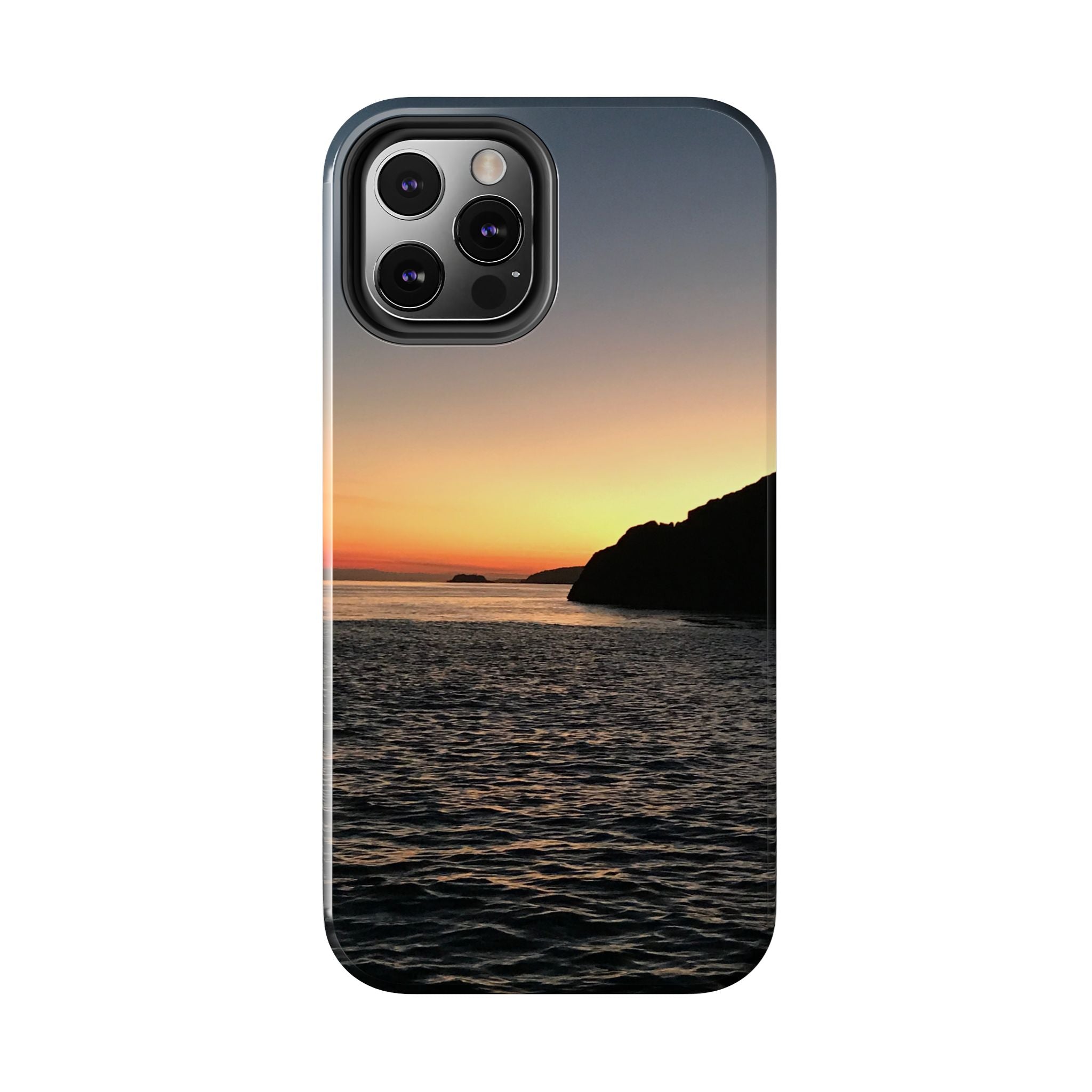 Sunset Ocean Tough Phone Case - Durable Protection for Adventurers