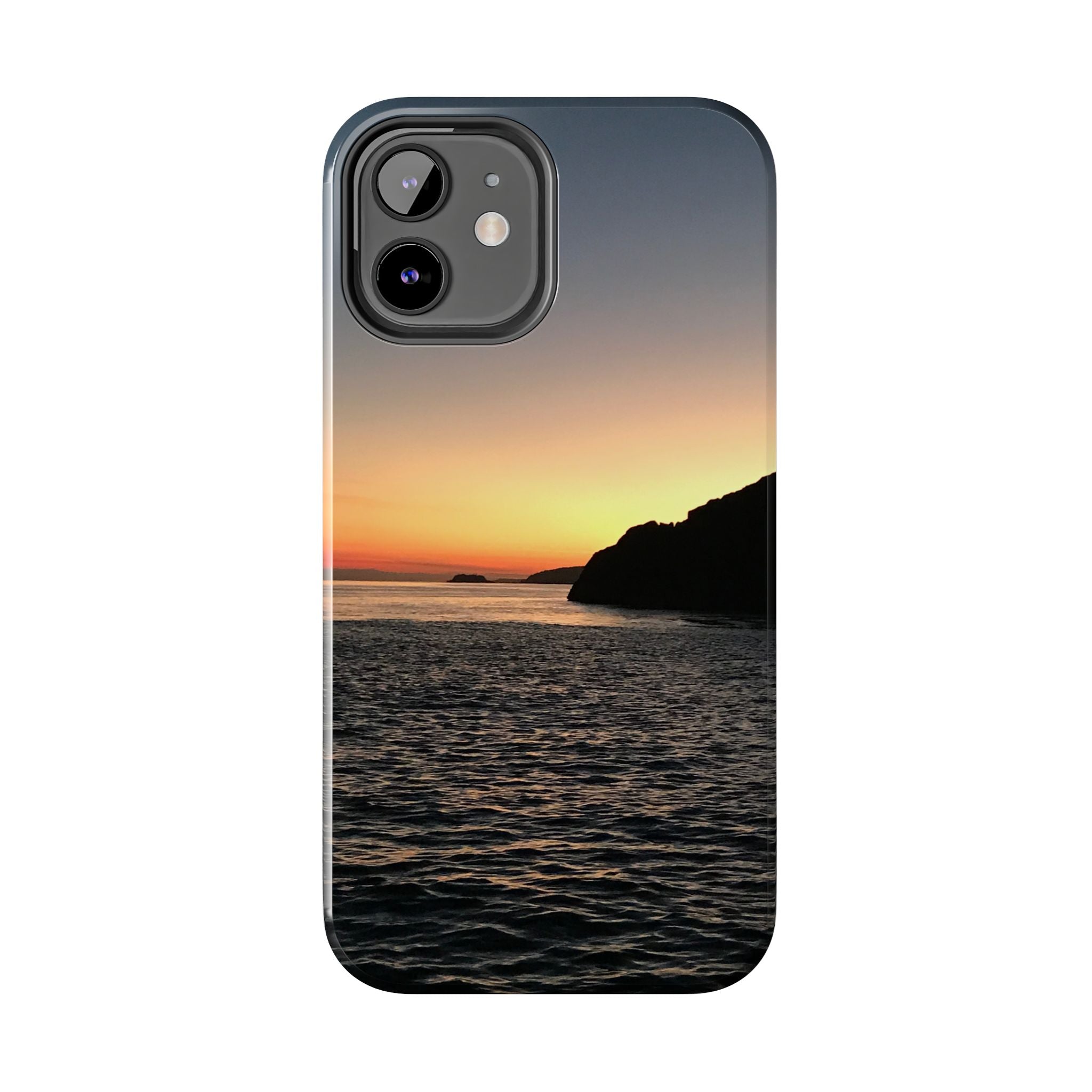 Sunset Ocean Tough Phone Case - Durable Protection for Adventurers