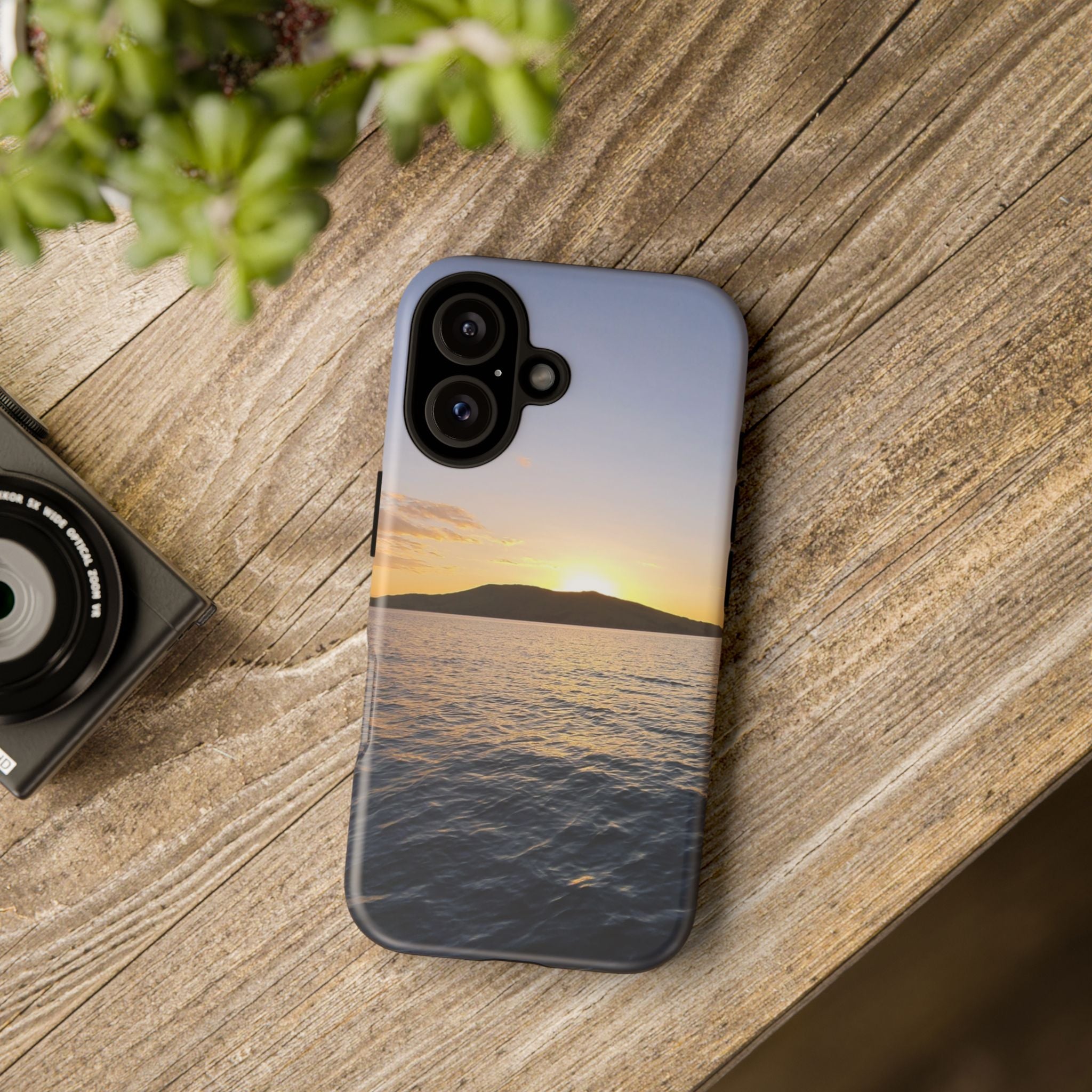 Scenic Phone Case - Tough Cases with Sunrise Design