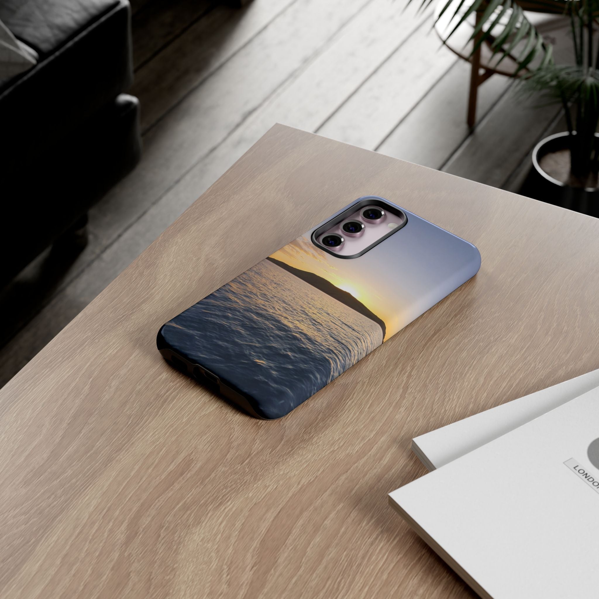 Scenic Phone Case - Tough Cases with Sunrise Design