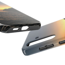 Sunset Ocean Tough Phone Case - Durable Protection for Adventurers