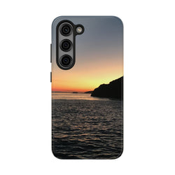 Sunset Ocean Tough Phone Case - Durable Protection for Adventurers