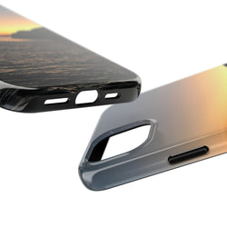 Sunset Ocean Tough Phone Case - Durable Protection for Adventurers