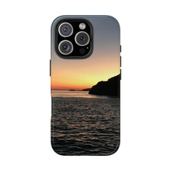 Sunset Ocean Tough Phone Case - Durable Protection for Adventurers