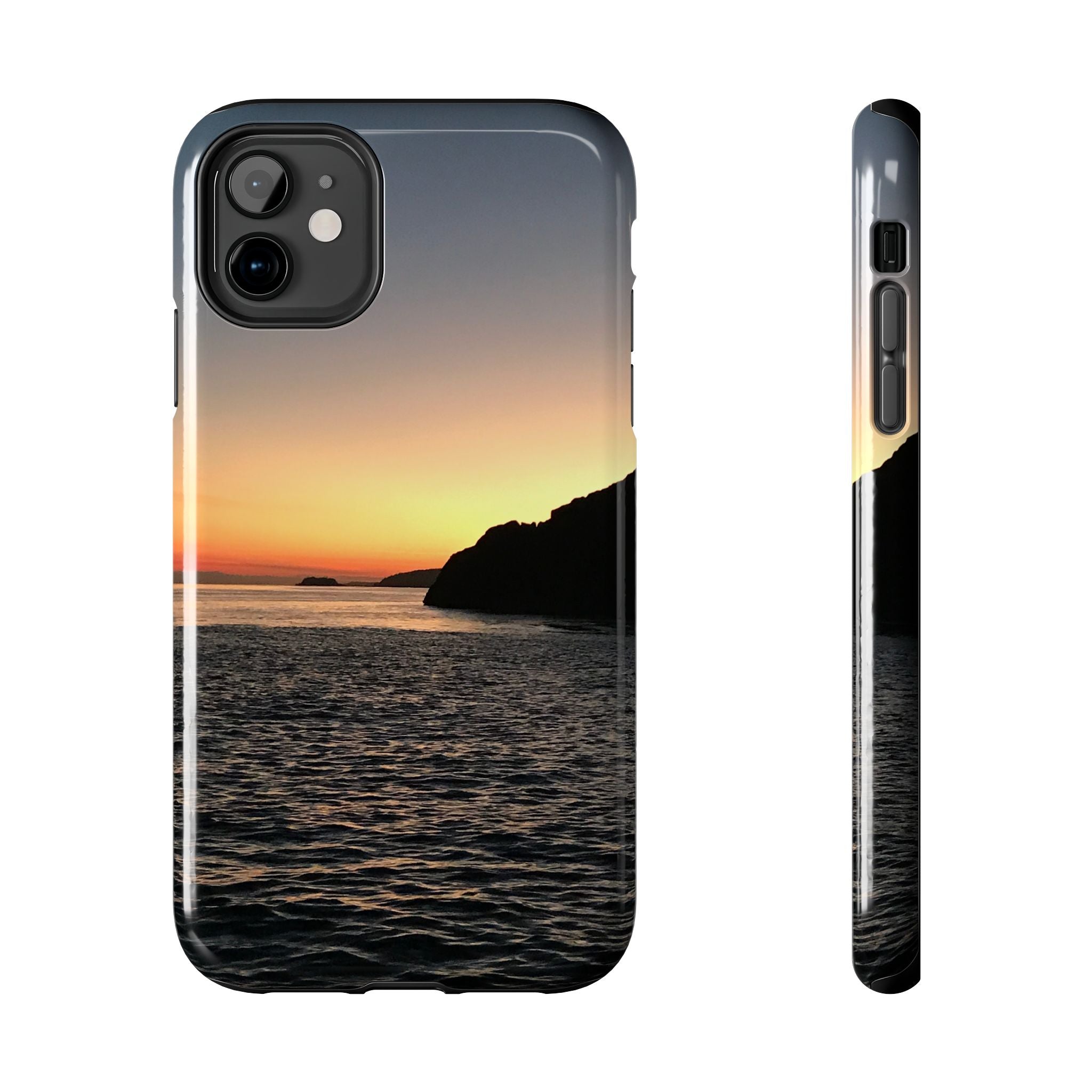 Sunset Ocean Tough Phone Case - Durable Protection for Adventurers