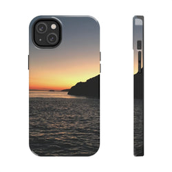 Sunset Ocean Tough Phone Case - Durable Protection for Adventurers