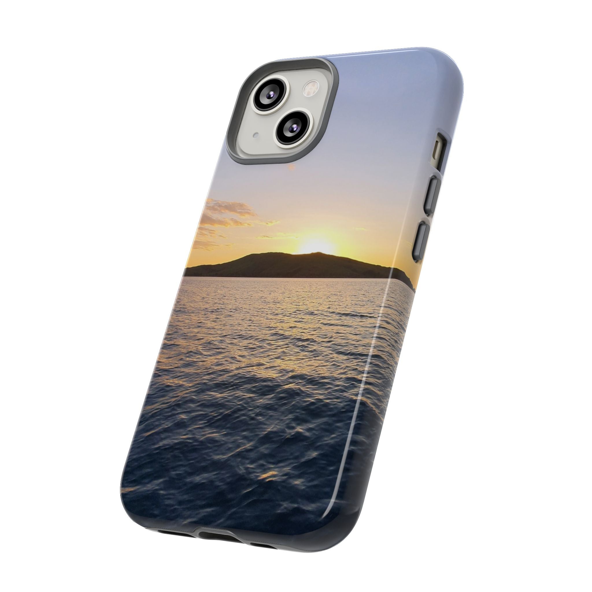 Scenic Phone Case - Tough Cases with Sunrise Design