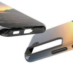 Sunset Ocean Tough Phone Case - Durable Protection for Adventurers