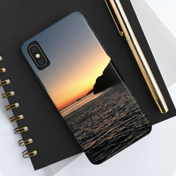 Sunset Ocean Tough Phone Case - Durable Protection for Adventurers