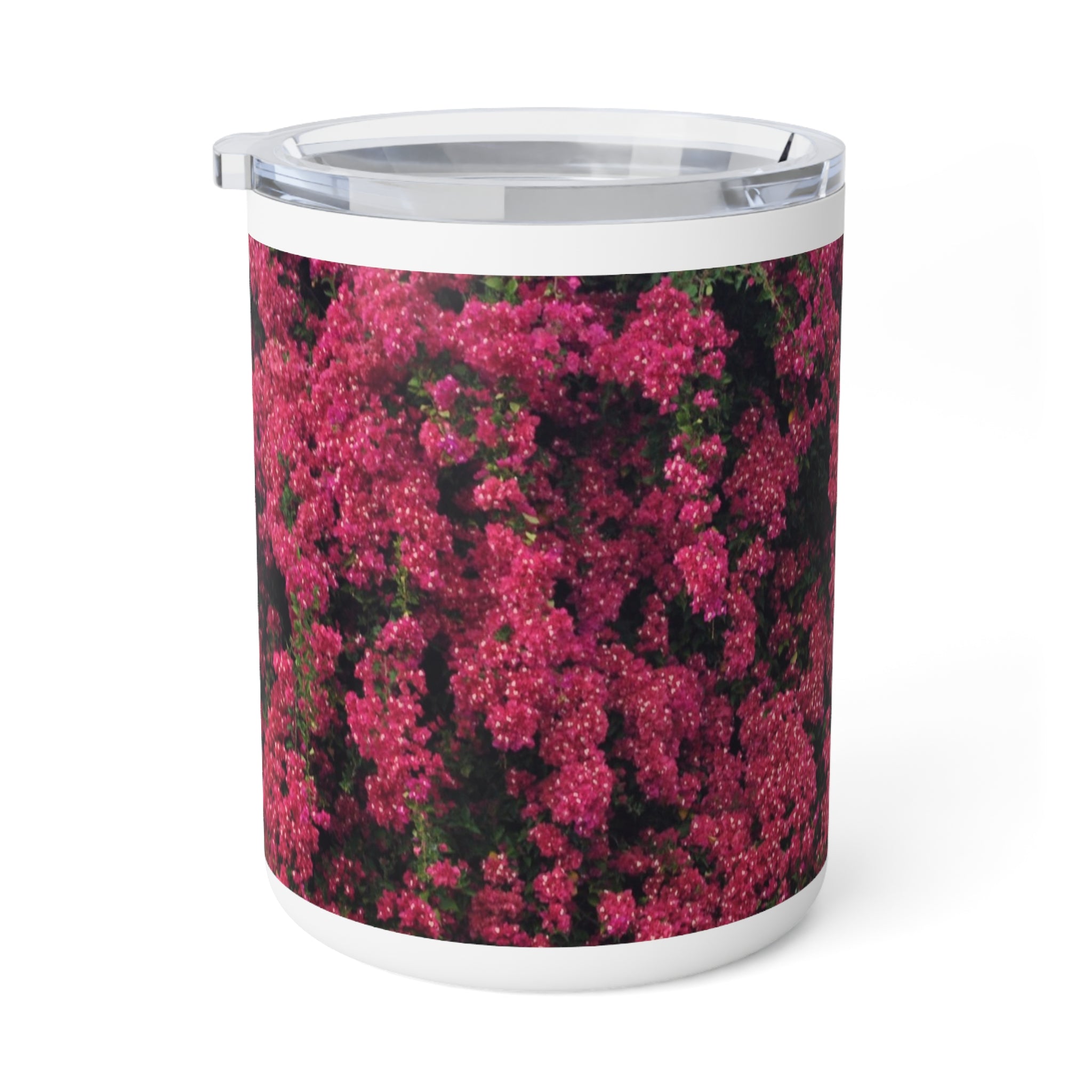 Insulated Coffee Mug - Vibrant Floral Design for Coffee Lovers