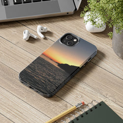 Sunset Ocean Tough Phone Case - Durable Protection for Adventurers