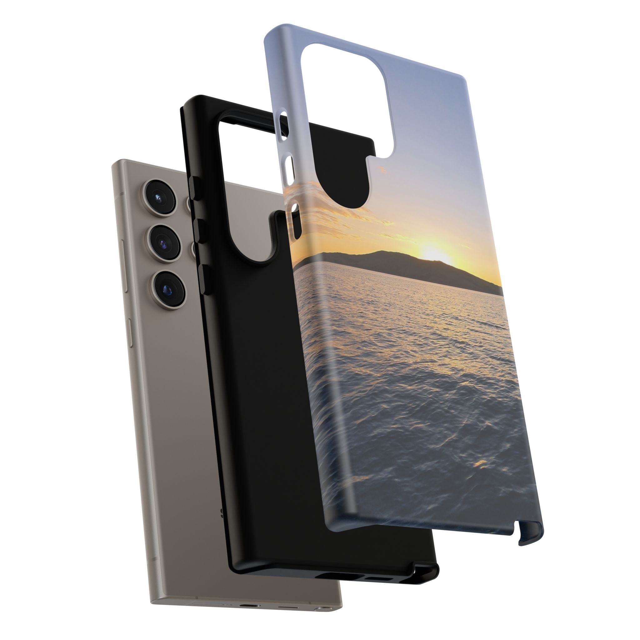 Scenic Phone Case - Tough Cases with Sunrise Design