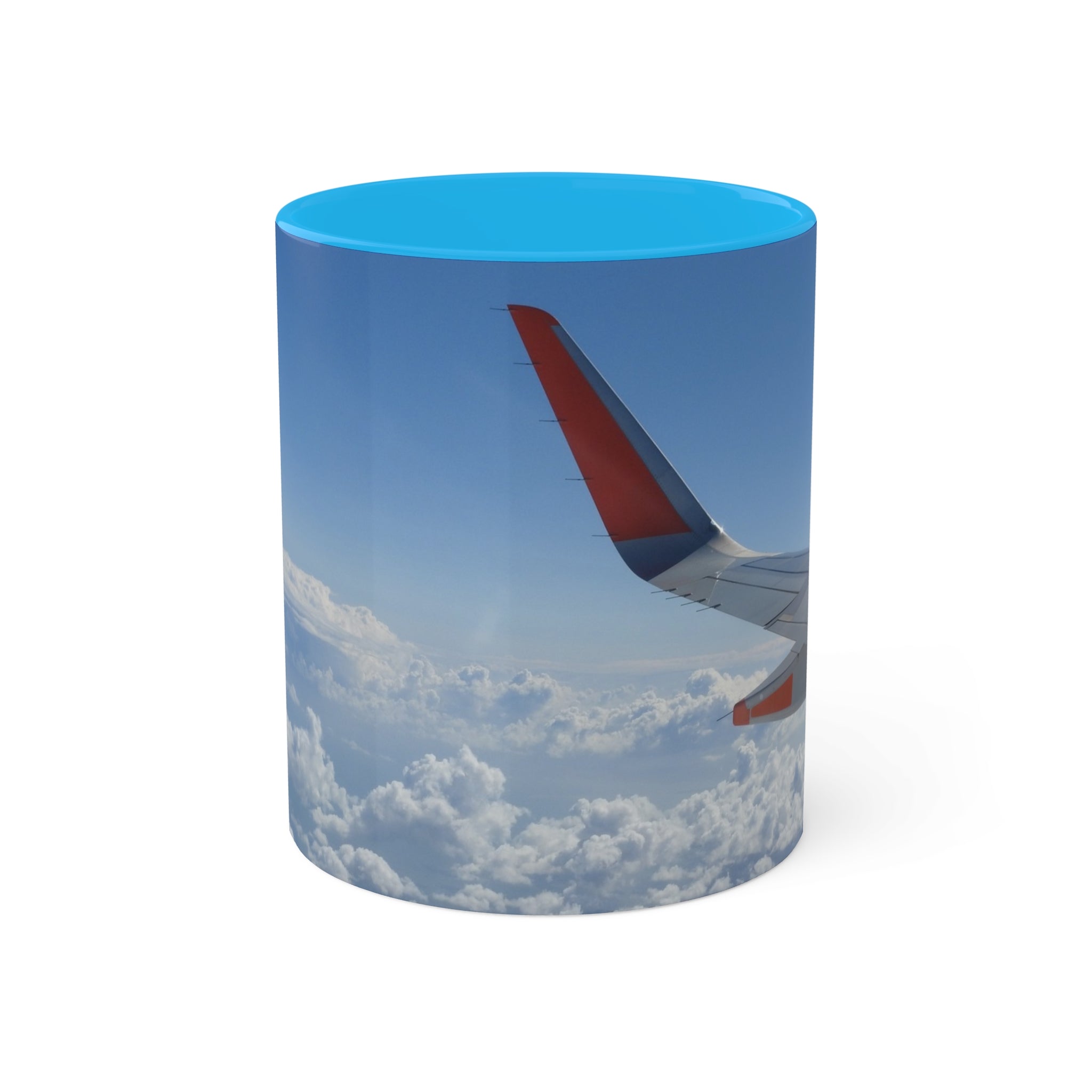 Aviation-Inspired Colorful Mug - 11oz Travel Coffee Cup