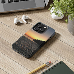 Sunset Ocean Tough Phone Case - Durable Protection for Adventurers