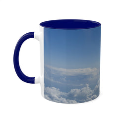 Aviation-Inspired Colorful Mug - 11oz Travel Coffee Cup