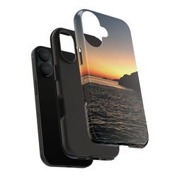 Sunset Ocean Tough Phone Case - Durable Protection for Adventurers