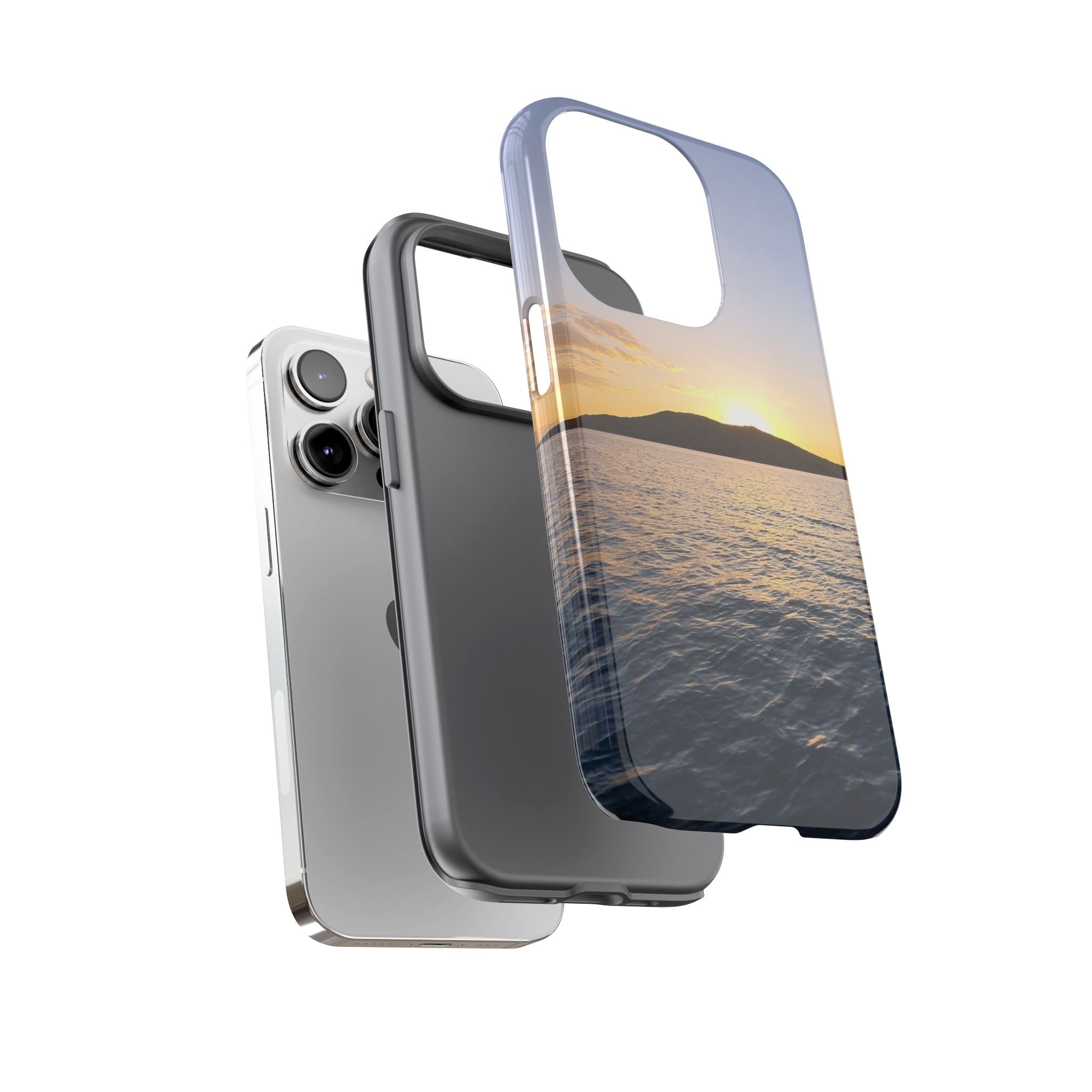 Scenic Phone Case - Tough Cases with Sunrise Design