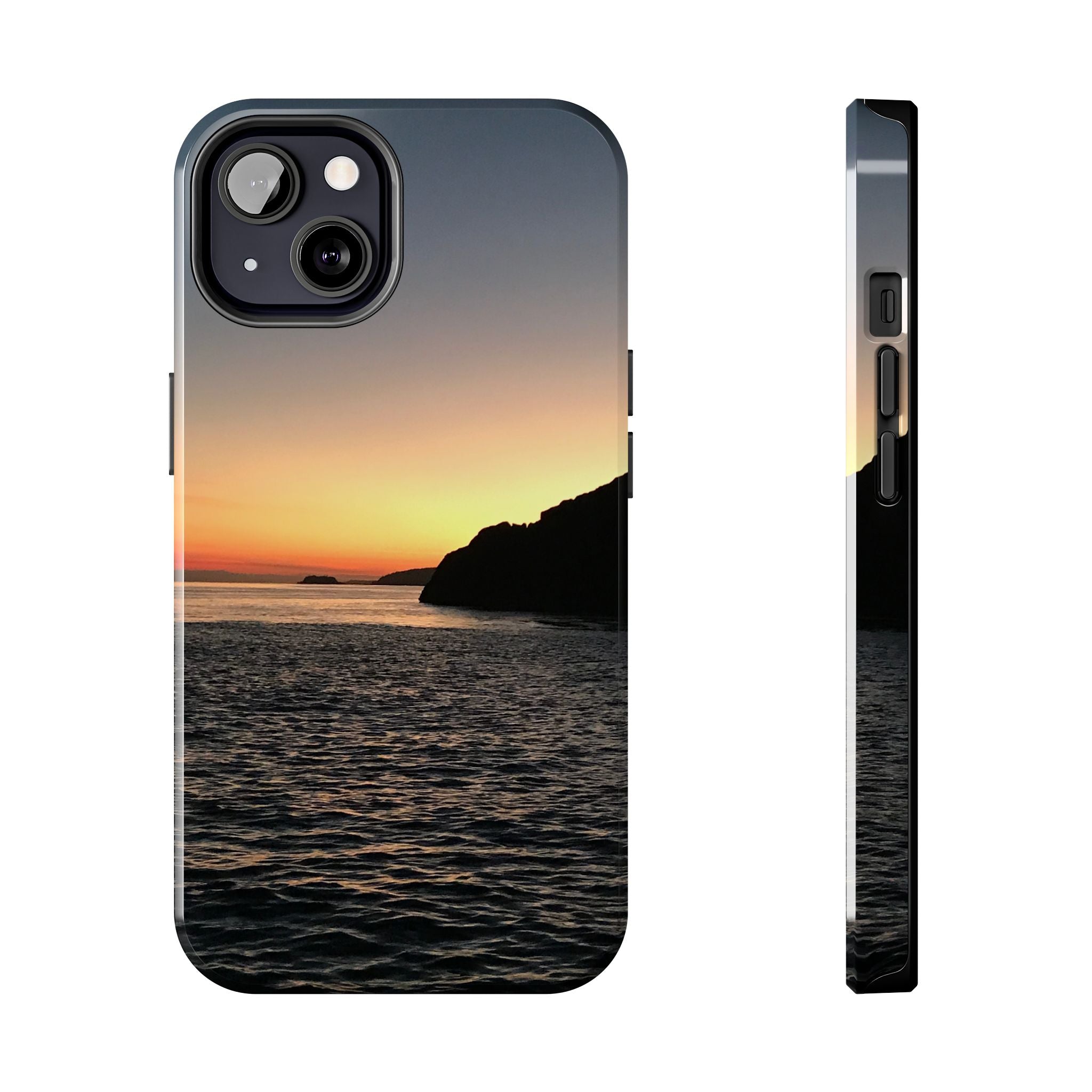 Sunset Ocean Tough Phone Case - Durable Protection for Adventurers