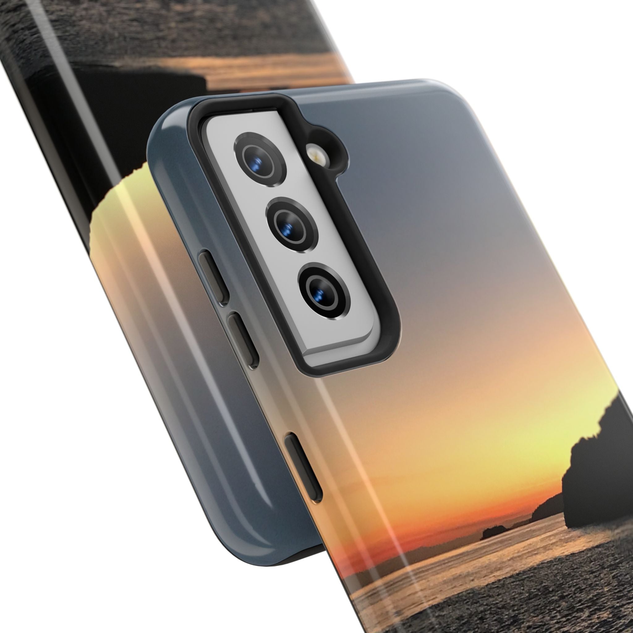 Sunset Ocean Tough Phone Case - Durable Protection for Adventurers