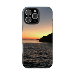 Sunset Ocean Tough Phone Case - Durable Protection for Adventurers