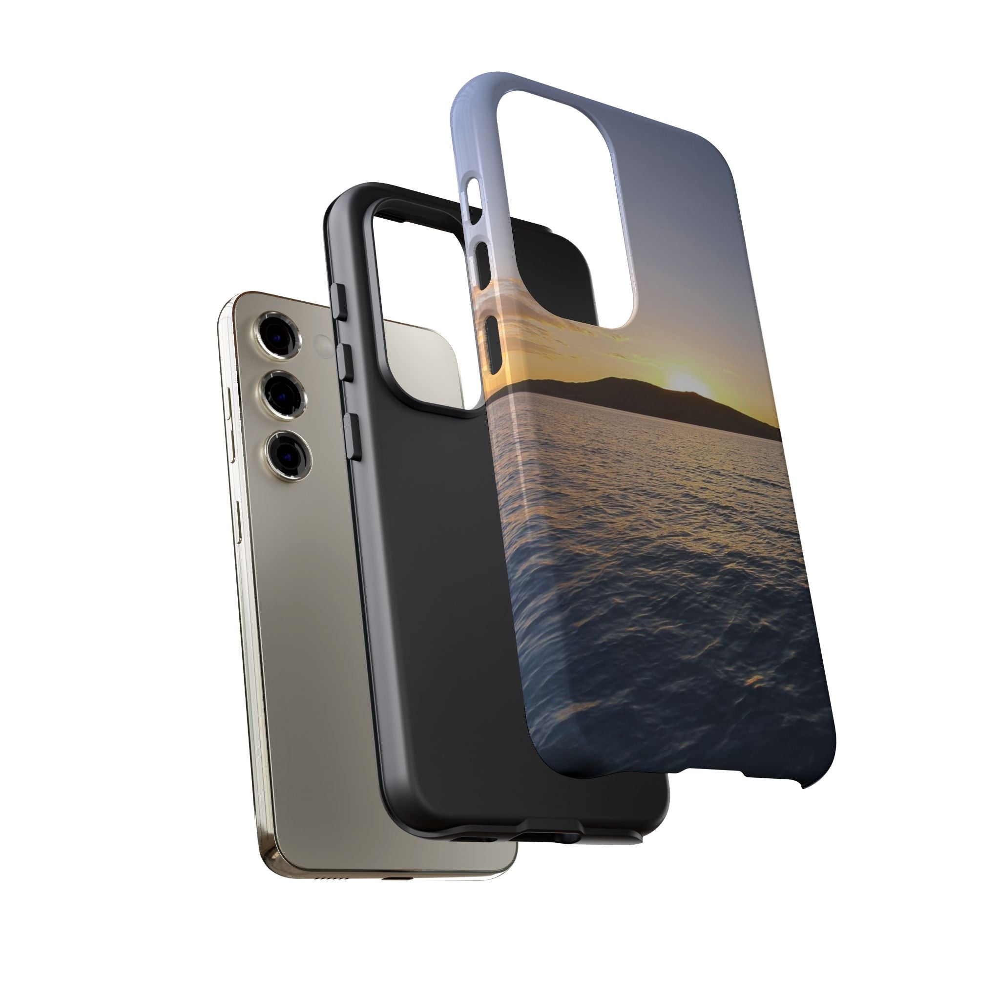 Scenic Phone Case - Tough Cases with Sunrise Design