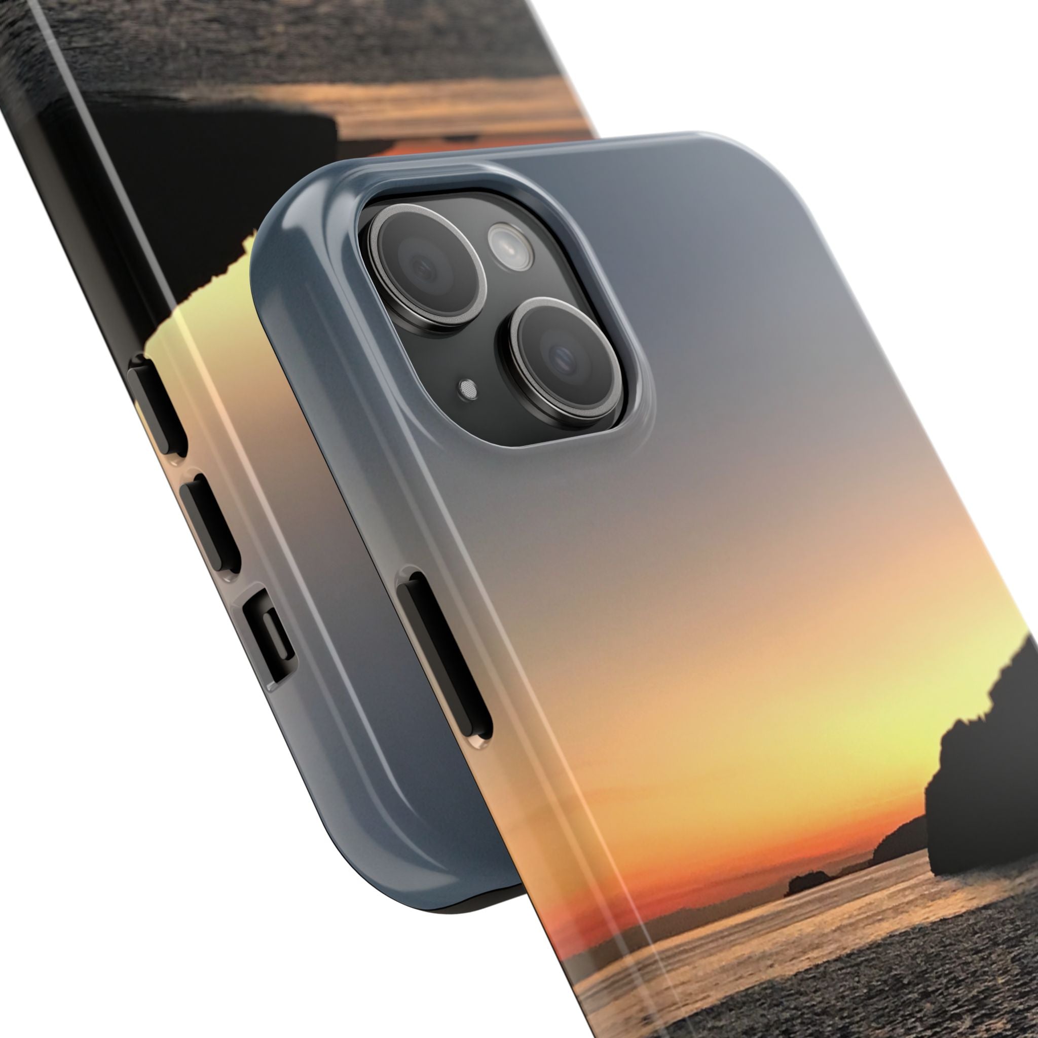 Sunset Ocean Tough Phone Case - Durable Protection for Adventurers