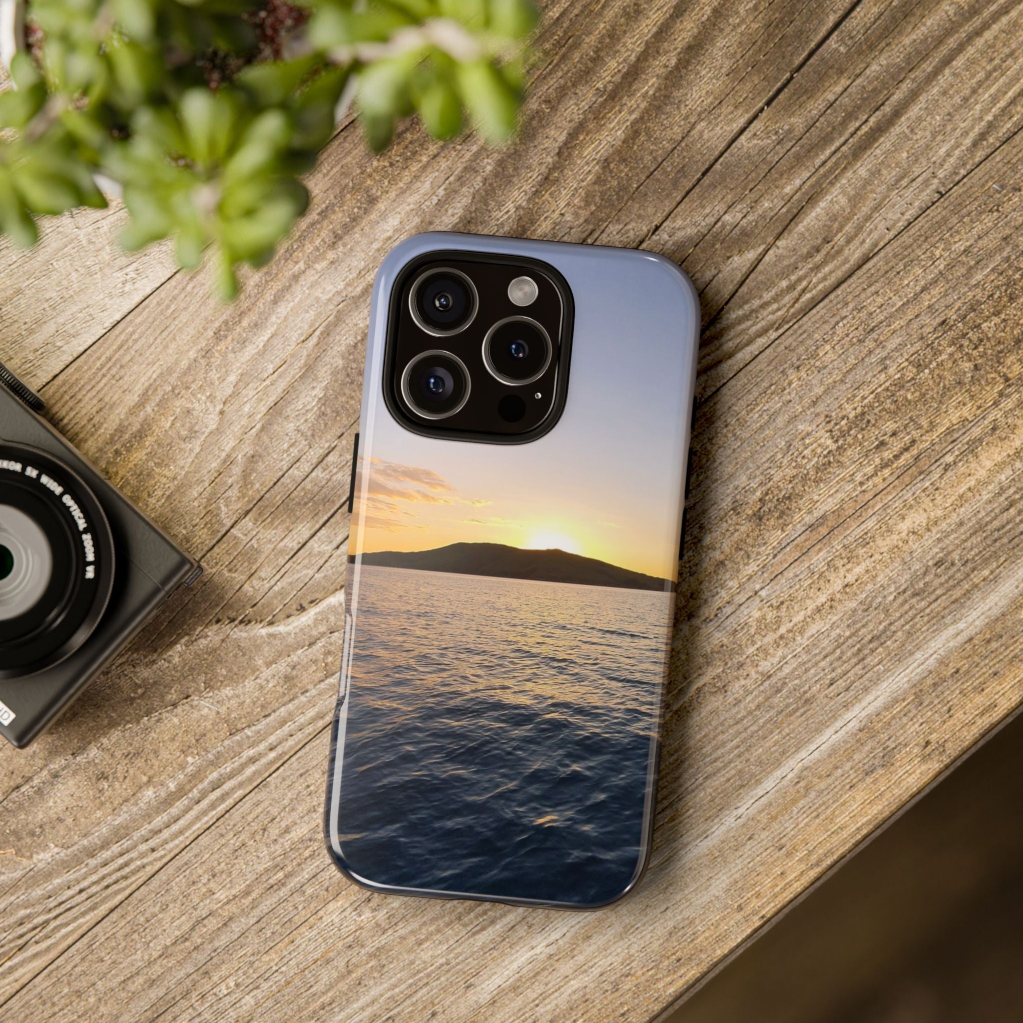 Scenic Phone Case - Tough Cases with Sunrise Design