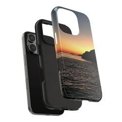 Sunset Ocean Tough Phone Case - Durable Protection for Adventurers