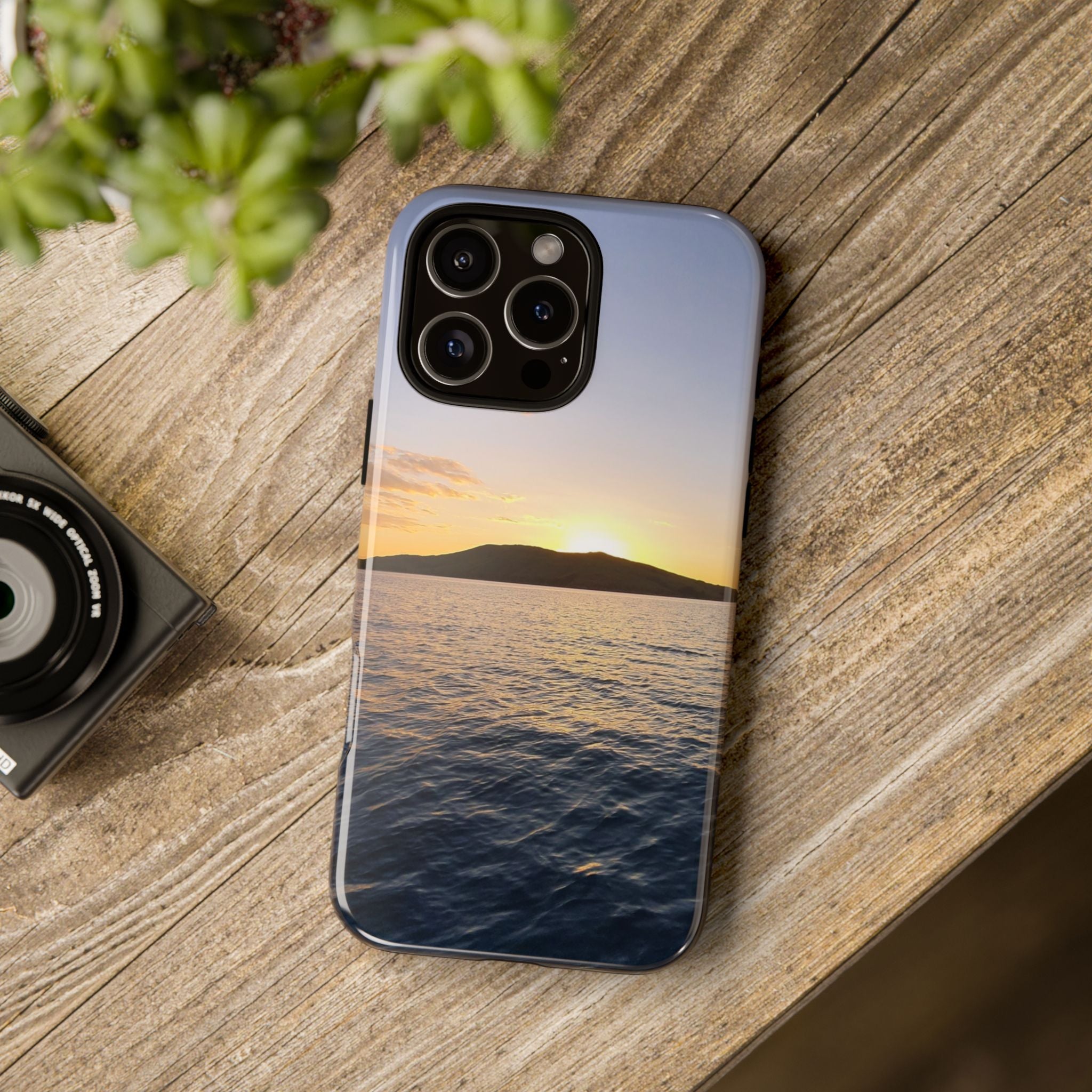 Scenic Phone Case - Tough Cases with Sunrise Design