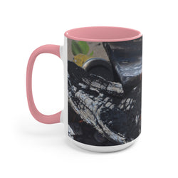 Cozy Campfire Accent Mug - Perfect for Campers & Nature Lovers