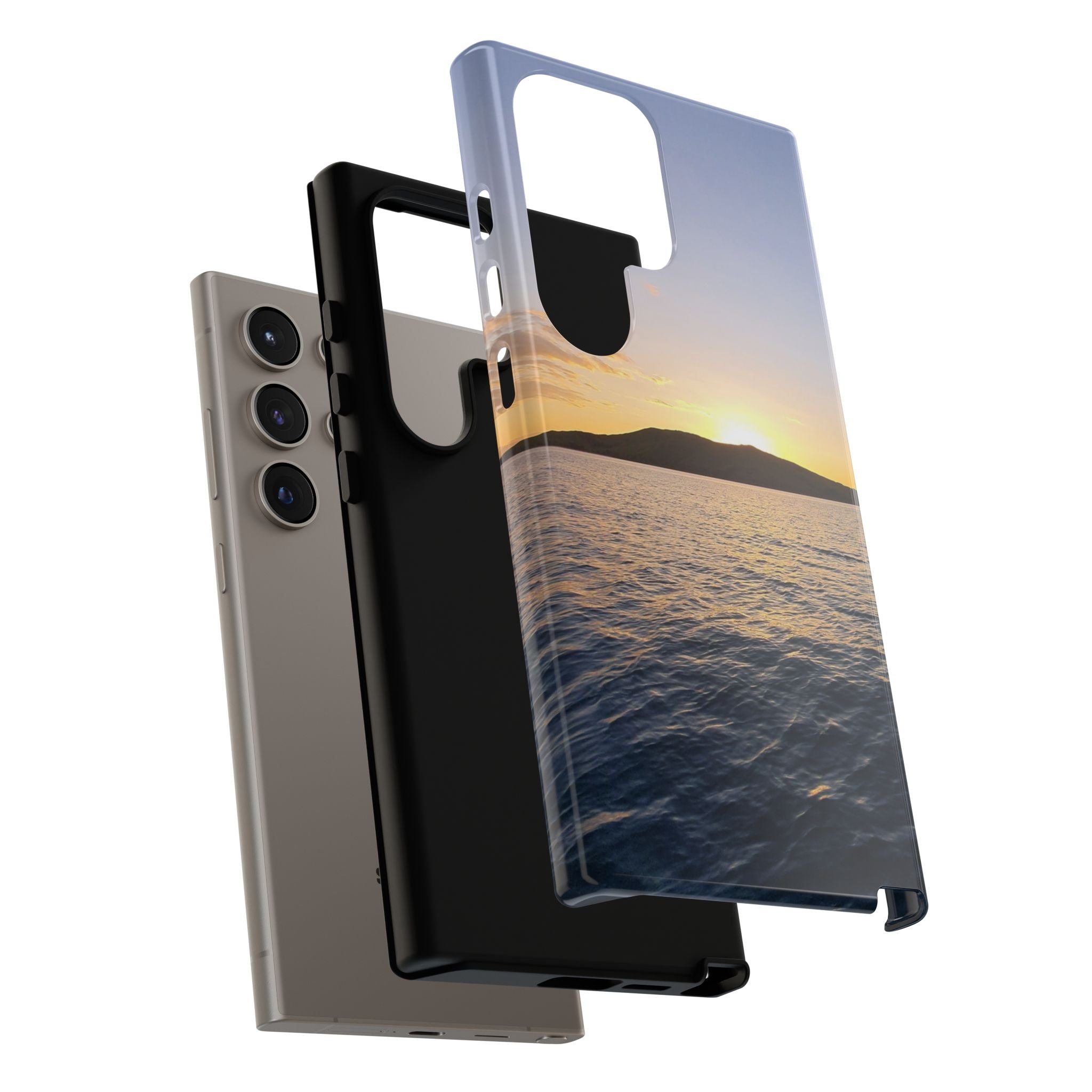 Scenic Phone Case - Tough Cases with Sunrise Design