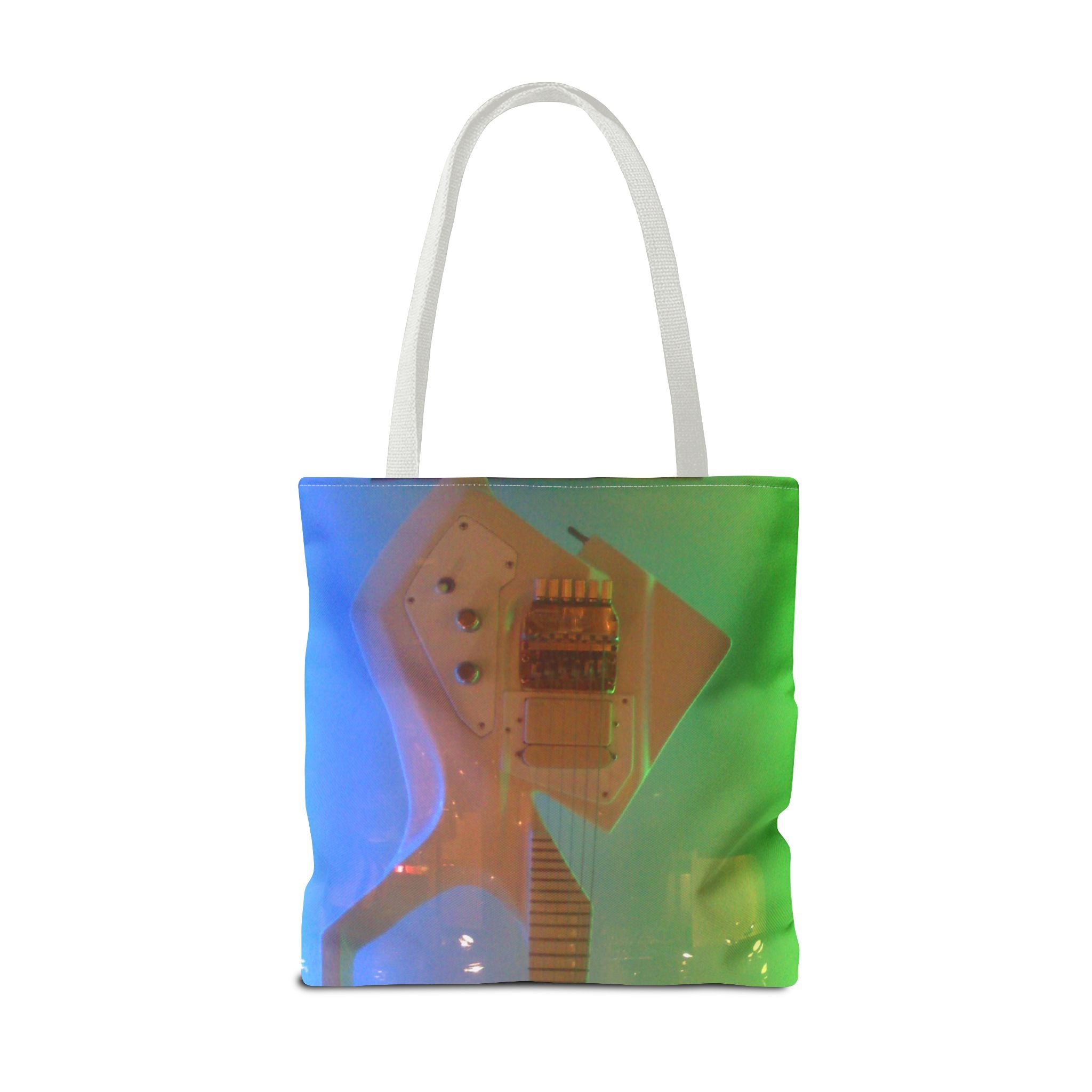 Vibrant Electric Guitar Tote Bag - Perfect for Music Lovers