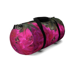 Pink Floral Duffel Bag