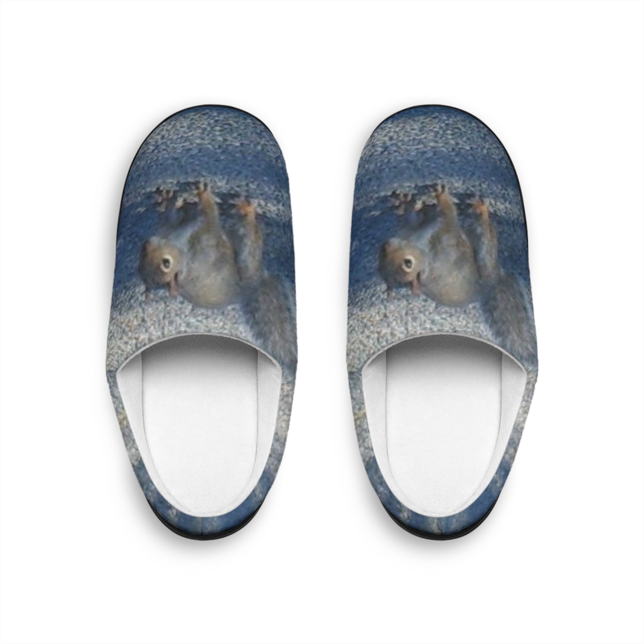 Cozy Men’s Indoor Squirrel  Slippers with Artistic Design - Perfect for Relaxation and Home Lounging