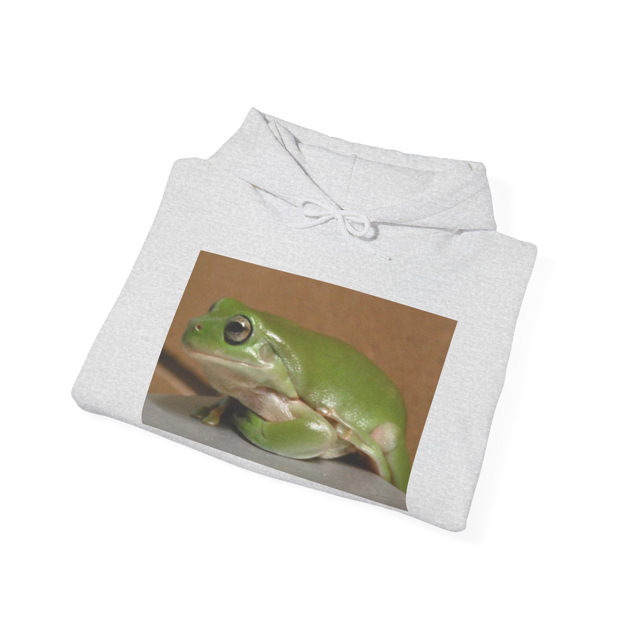 Green Tree Frog Hooded Sweatshirt