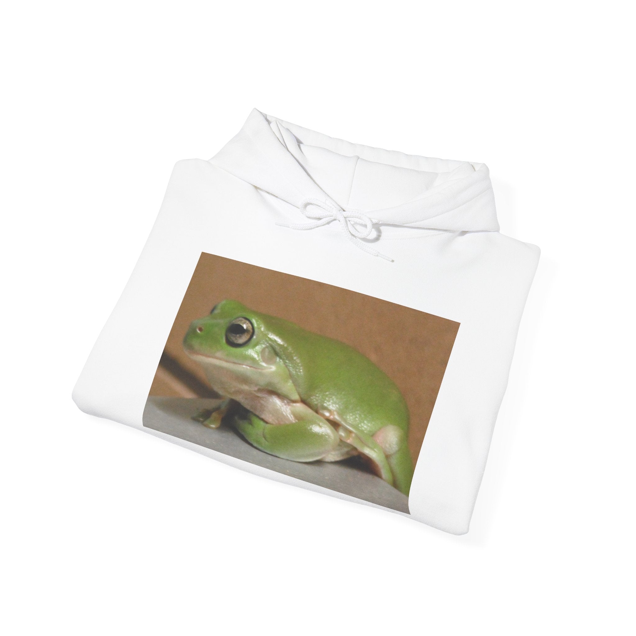 Green Tree Frog Hooded Sweatshirt