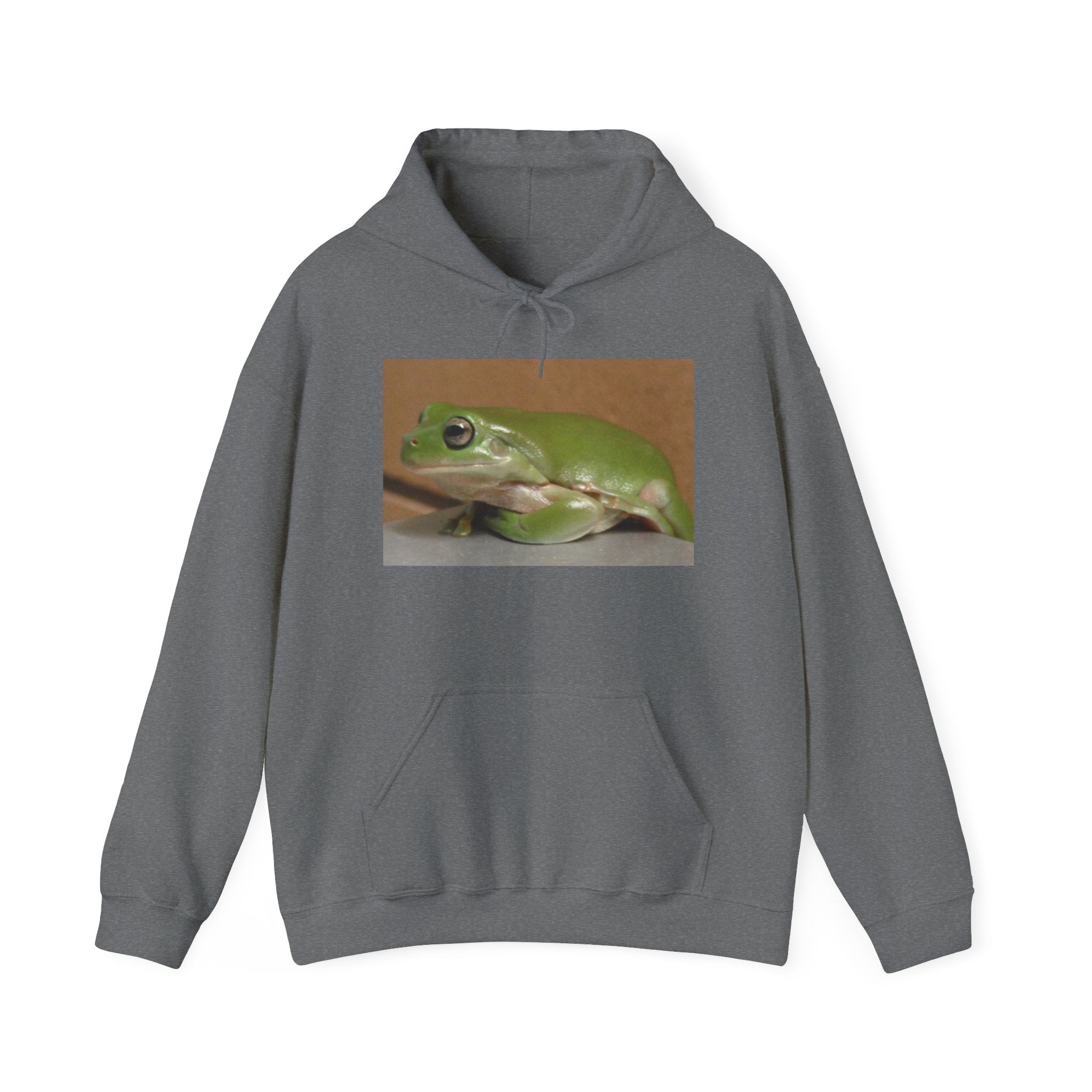 Green Tree Frog Hooded Sweatshirt
