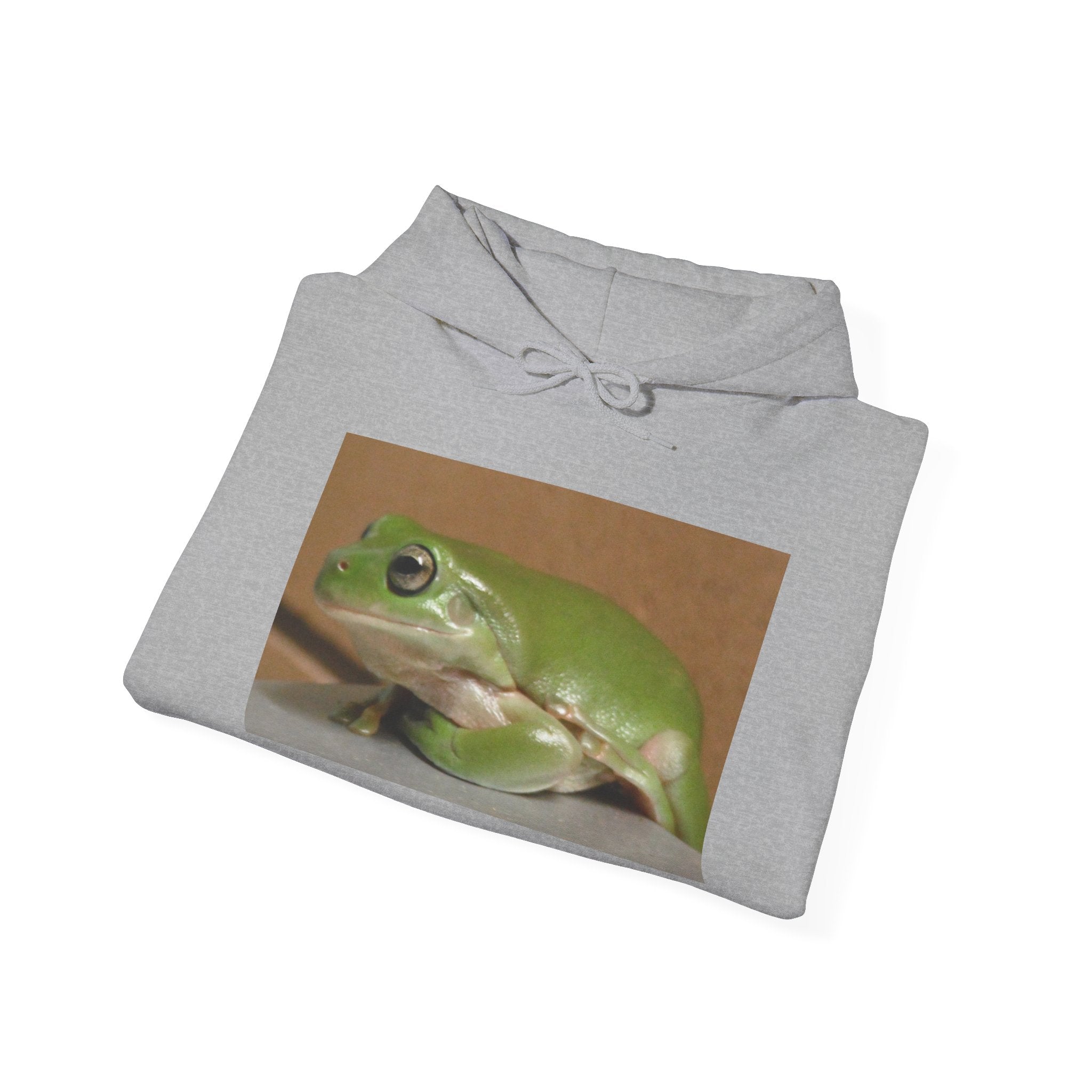 Green Tree Frog Hooded Sweatshirt
