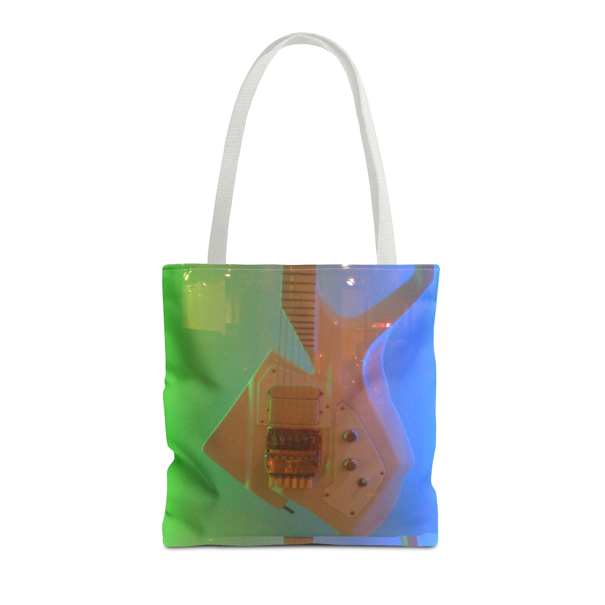 Vibrant Electric Guitar Tote Bag - Perfect for Music Lovers