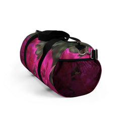 Pink Floral Duffel Bag