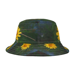 Yellow Floral Bucket Hat