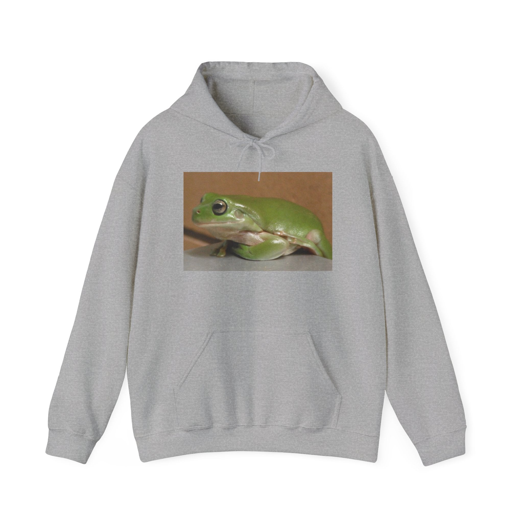 Green Tree Frog Hooded Sweatshirt