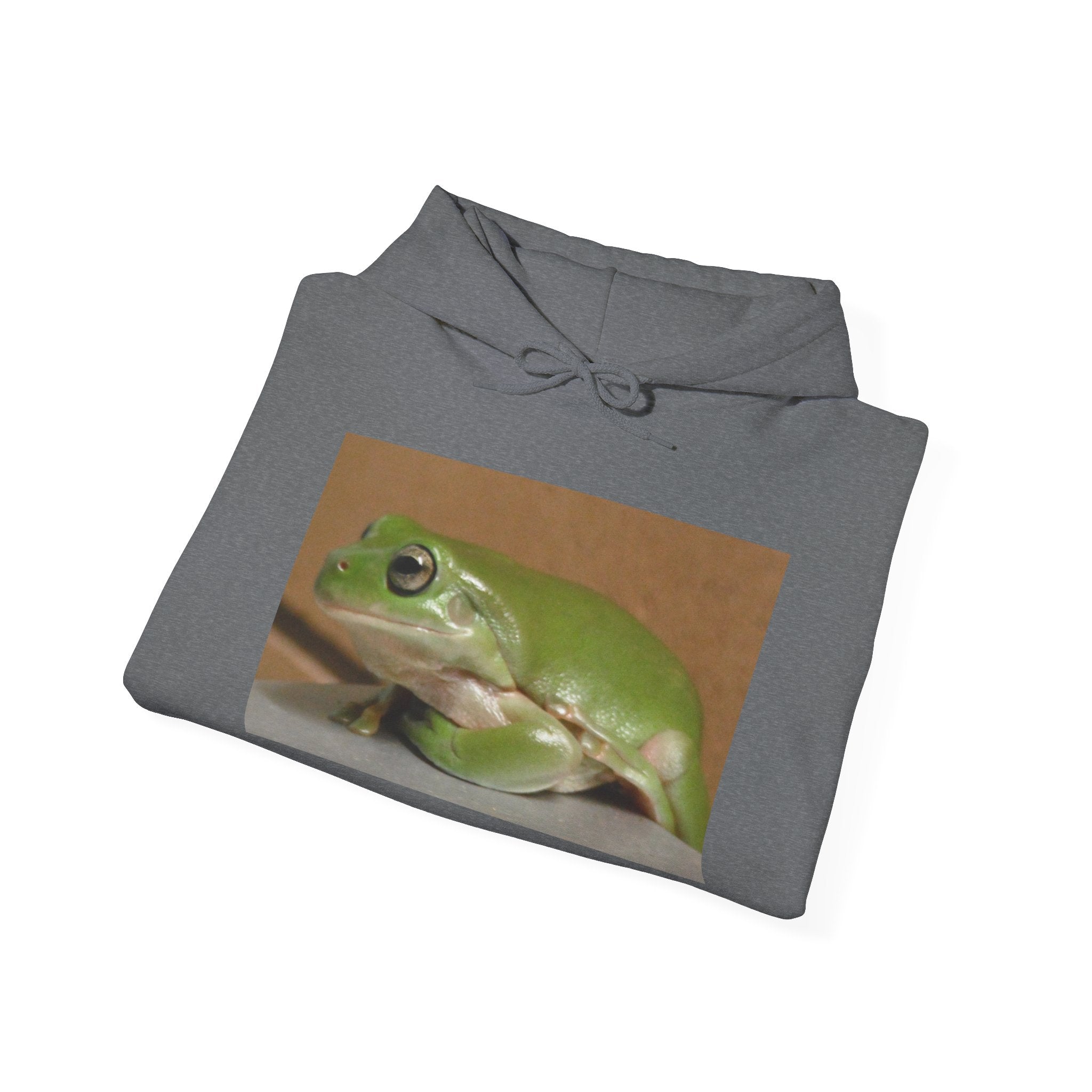 Green Tree Frog Hooded Sweatshirt