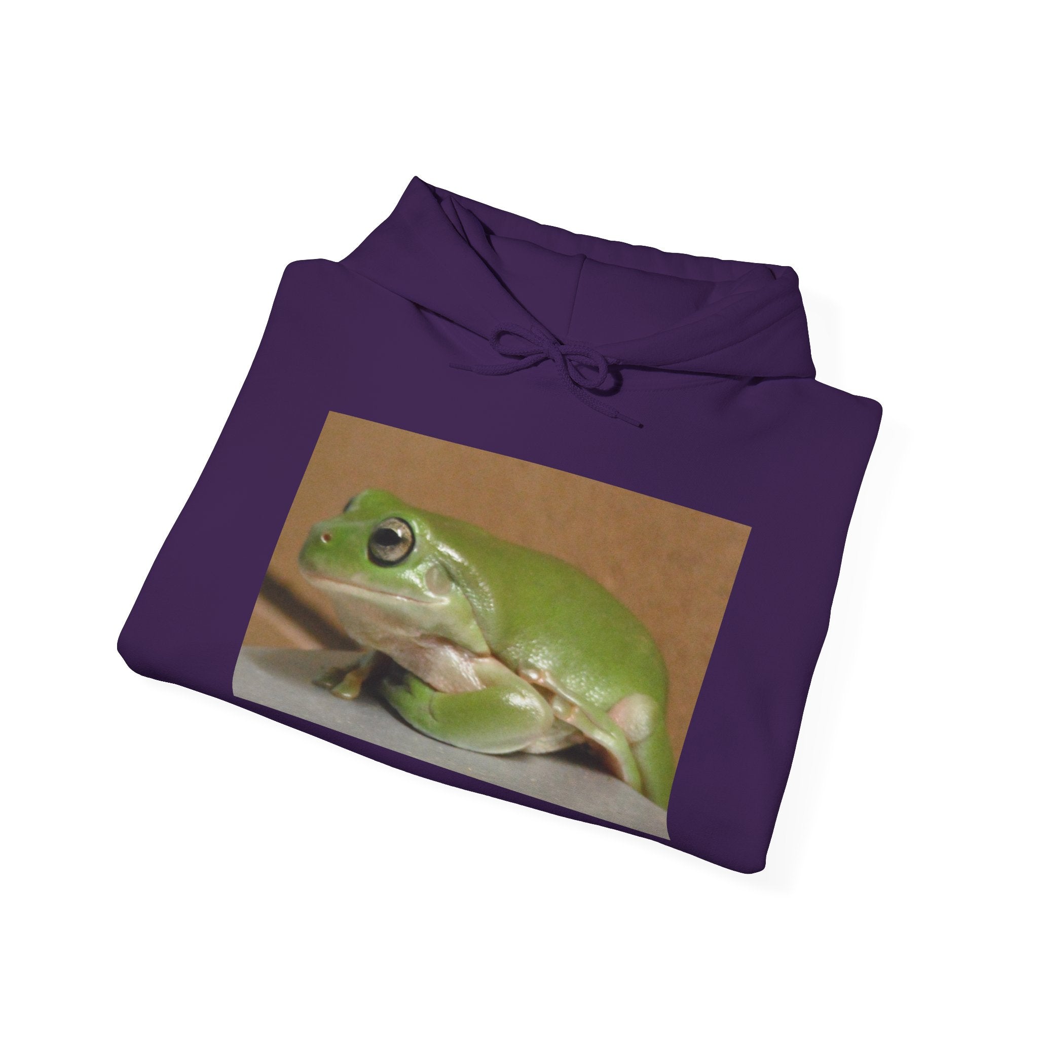 Green Tree Frog Hooded Sweatshirt